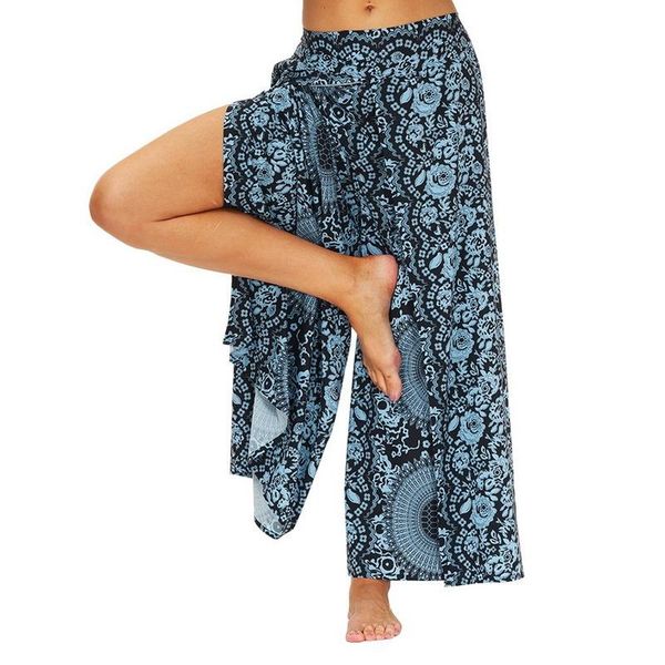 women's pants & capris 2021 summer plus size wide leg women loose bohemian beach calf-length waist, Black;white
women's pants & capris 2021 summer plus size wide leg women loose bohemian beach calf-length waist, Black;white