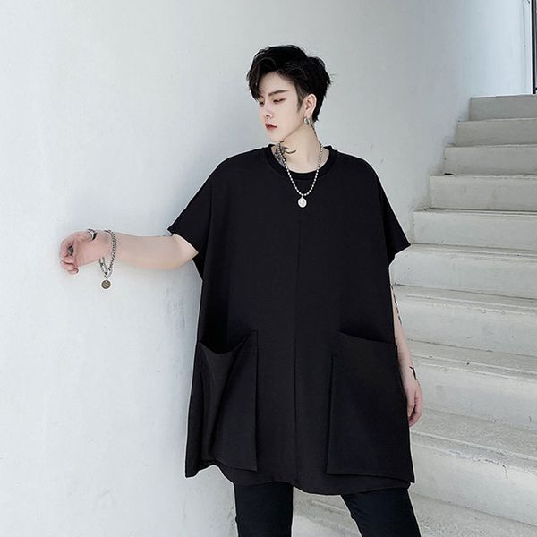 big japanese pocket fashion shirt fashionable drop short sleeve summer thin men's clothing ine8, White;black
big japanese pocket fashion shirt fashionable drop short sleeve summer thin men's clothing ine8, White;black
