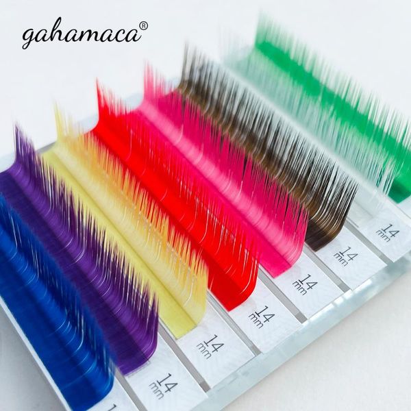colored eyelashes extension red pink purple dark brown blue green maquiagem soft natural color lash cilios false
colored eyelashes extension red pink purple dark brown blue green maquiagem soft natural color lash cilios false