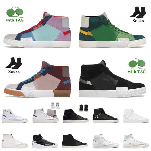 outdoor walking womens mens casual shoes blazer mid 77 vintage mosaic platform designer trainers green brown color code black white pendants
outdoor walking womens mens casual shoes blazer mid 77 vintage mosaic platform designer trainers green brown color code black white pendants