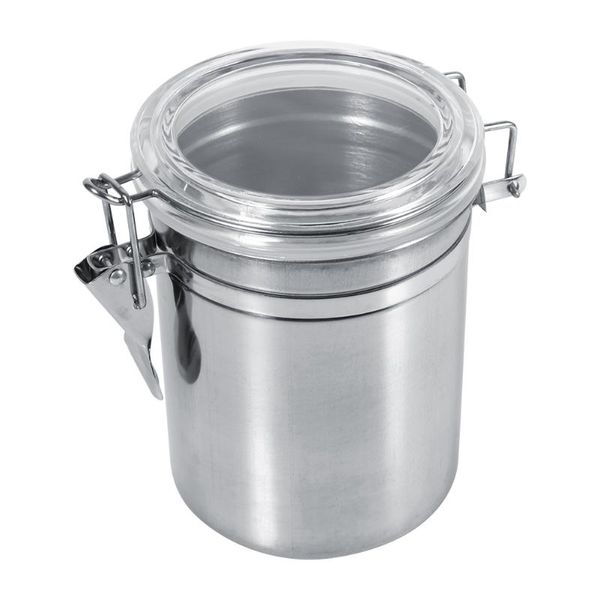storage bottles & jars 1pc stainless steel sealed canister jar food sample home kitchen coffee sugar tea lunch bowl
storage bottles & jars 1pc stainless steel sealed canister jar food sample home kitchen coffee sugar tea lunch bowl