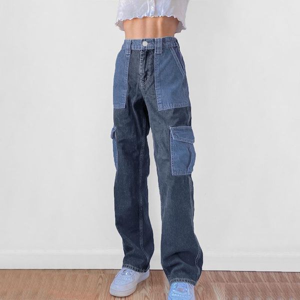 women's pants & capris patchwork cow print jeans women casual high waisted harajuku slim straight-leg long ladies trousers, Black;white
women's pants & capris patchwork cow print jeans women casual high waisted harajuku slim straight-leg long ladies trousers, Black;white