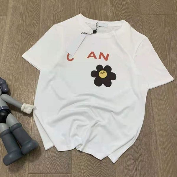t shirt 21 spring and summer fashion br xiaoxiangjia flower printing simple lovely, age reducing, fresh leisure couple short sleeves, White
t shirt 21 spring and summer fashion br xiaoxiangjia flower printing simple lovely, age reducing, fresh leisure couple short sleeves, White