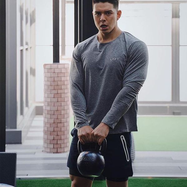 men's hoodies & sweatshirts autumn fashion fitness quick-drying sportswear jogger brand streetwear casual round neck long-sleeved t-shi, Black
men's hoodies & sweatshirts autumn fashion fitness quick-drying sportswear jogger brand streetwear casual round neck long-sleeved t-shi, Black