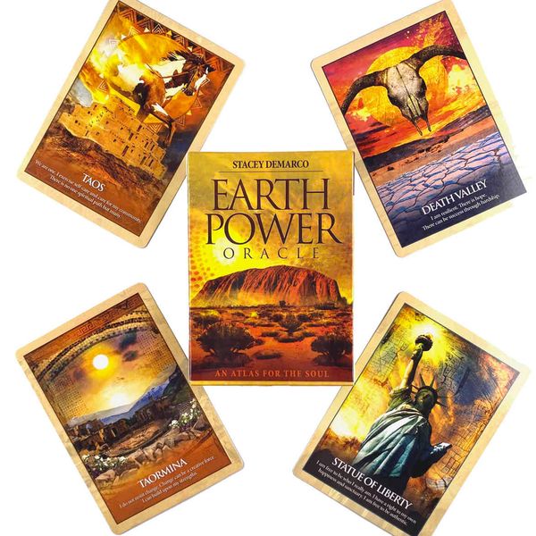 earth power oracles cards leisure party table game fortune-telling prophecy tarot deck with guide book
earth power oracles cards leisure party table game fortune-telling prophecy tarot deck with guide book