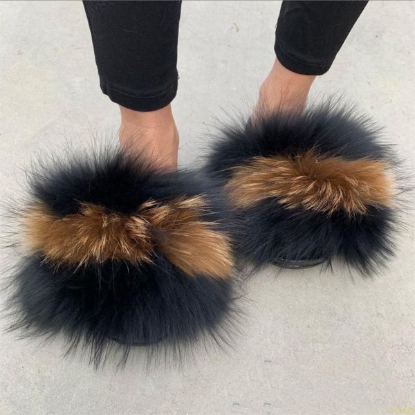 women large fur slides custom extra fluffy full sandals wholesale luxury summer real slippers natural, Black
women large fur slides custom extra fluffy full sandals wholesale luxury summer real slippers natural, Black
