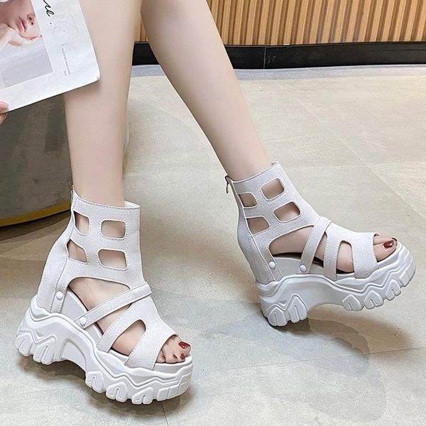sandals inner increase women's shoes gladiator 2021 summer cool boots platform wedges sandalias high heels, Black
sandals inner increase women's shoes gladiator 2021 summer cool boots platform wedges sandalias high heels, Black