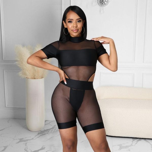 women's tracksuits 2021 ins summer casual fashion women slim street nightclub mesh perspective two-piece set, Gray
women's tracksuits 2021 ins summer casual fashion women slim street nightclub mesh perspective two-piece set, Gray