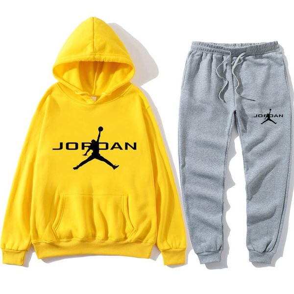 men's tracksuits 2021 foreign trade fashion brand printed solid color sweater suit sports leisure long-sleeved hoodie two-piece cross-b, Gray
men's tracksuits 2021 foreign trade fashion brand printed solid color sweater suit sports leisure long-sleeved hoodie two-piece cross-b, Gray