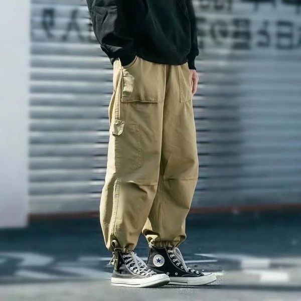 men's pants japanese overalls autumn black large size tide brand loose nine-point wide-leg elastic waist corset hip-hop winter
men's pants japanese overalls autumn black large size tide brand loose nine-point wide-leg elastic waist corset hip-hop winter