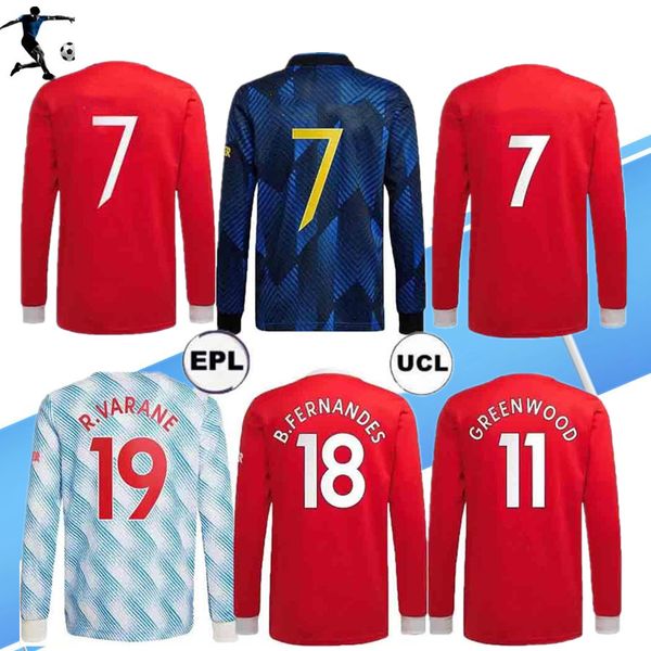 21 22 long sleeve soccer jersey cr sancho rashford shaw pogba cavani martial lingard b. fernandes greenwood 2021 2022 football shirt man kid, Black;yellow
21 22 long sleeve soccer jersey cr sancho rashford shaw pogba cavani martial lingard b. fernandes greenwood 2021 2022 football shirt man kid, Black;yellow
