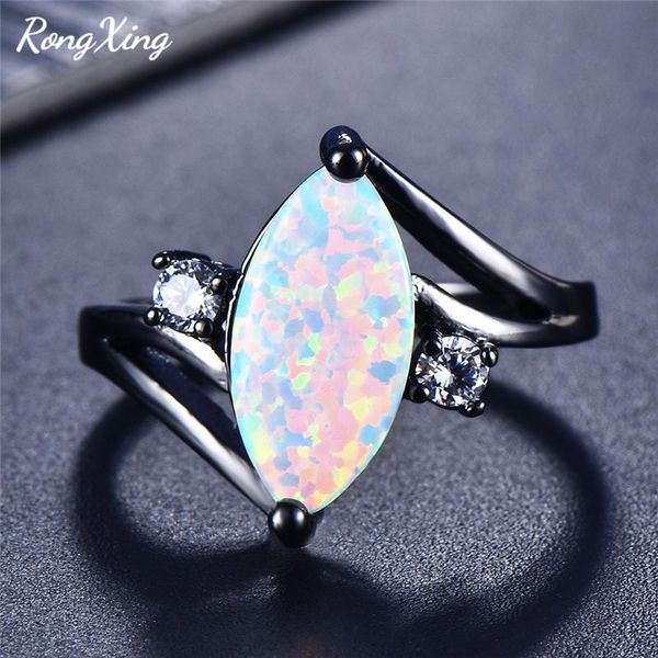 wedding rings rongxing mystic fire white opal marquise for women men vintage black gold filled birthstone ring fashion jewelry, Slivery;golden
wedding rings rongxing mystic fire white opal marquise for women men vintage black gold filled birthstone ring fashion jewelry, Slivery;golden