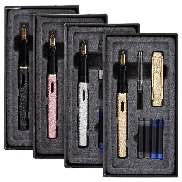 ink pen set 0.38mm fountain colour glitter powder student office school supplies writing pens
ink pen set 0.38mm fountain colour glitter powder student office school supplies writing pens