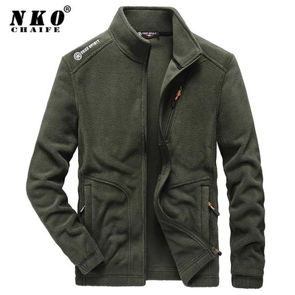 chaifenko winter fleece jacket parka coat men casual bomber military outwear spring thick warm tactical army 220121, Black;brown
chaifenko winter fleece jacket parka coat men casual bomber military outwear spring thick warm tactical army 220121, Black;brown