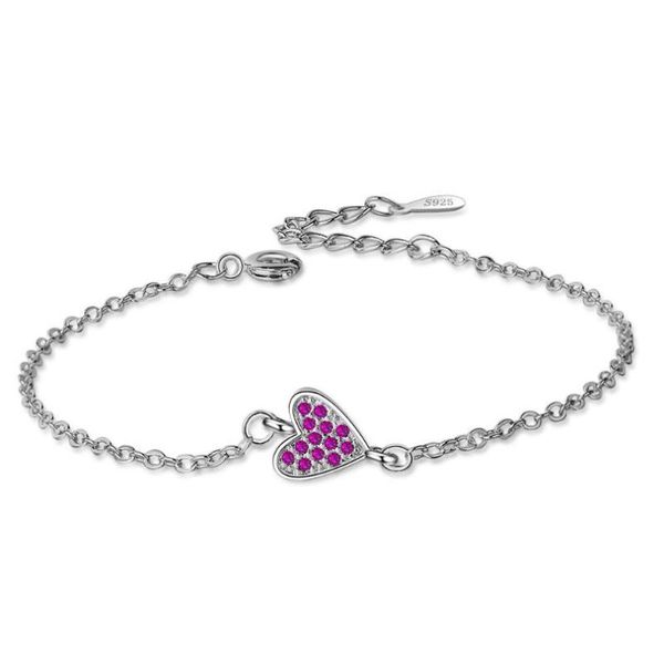 link, chain exquisite heart micro zircon bracelets for women trend creative 925 sterling silver jewelry accessories gift bijoux sab13, Black
link, chain exquisite heart micro zircon bracelets for women trend creative 925 sterling silver jewelry accessories gift bijoux sab13, Black