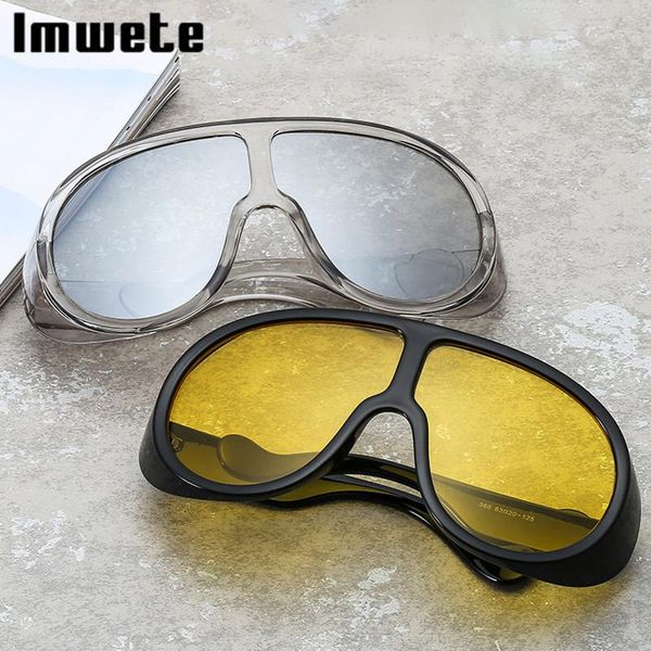 sunglasses imwete colored one-piece women men fashion brand sun glasses colorful eyewear sunshade mirror thick edge frame, White;black
sunglasses imwete colored one-piece women men fashion brand sun glasses colorful eyewear sunshade mirror thick edge frame, White;black