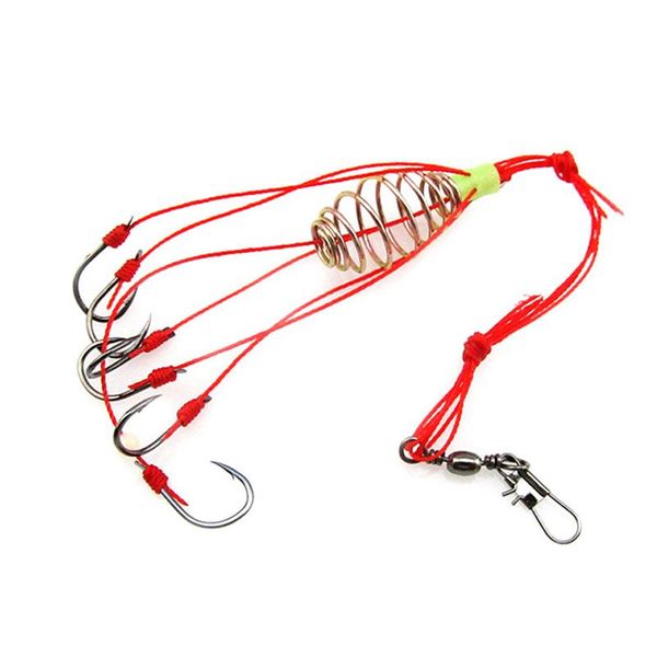 4pcs explosion fishing hook lure bait trap feeder cage sharp stainless steel springs hooks
4pcs explosion fishing hook lure bait trap feeder cage sharp stainless steel springs hooks