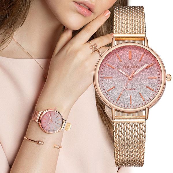 wristwatches fashion 2021 female plastic mesh belt quartz watch alloy case casual simple round wristwatch clock gift luxury dropship#8, Slivery;brown
wristwatches fashion 2021 female plastic mesh belt quartz watch alloy case casual simple round wristwatch clock gift luxury dropship#8, Slivery;brown