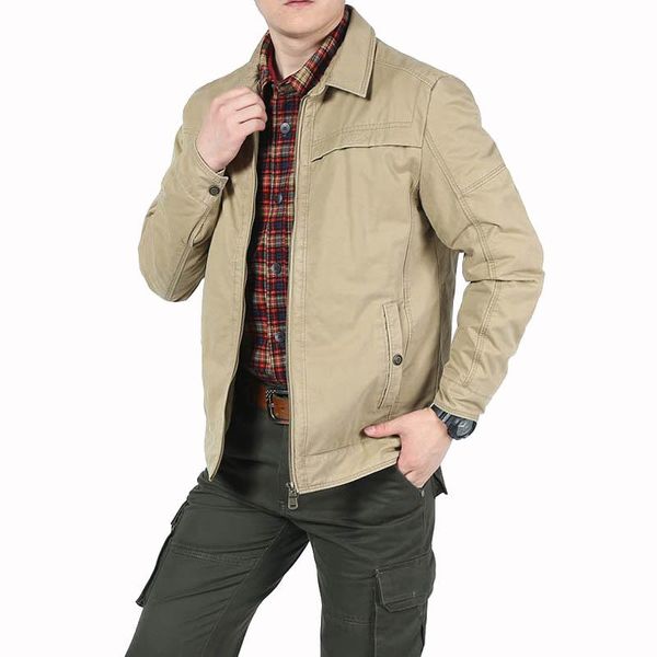 men's jackets autumn jacket mens military coat casual turn-down collar homme solid leisure male cotton outerwear size m-3xl, Black;brown
men's jackets autumn jacket mens military coat casual turn-down collar homme solid leisure male cotton outerwear size m-3xl, Black;brown
