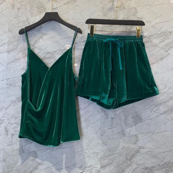 women's tracksuits in the summer of 2021 dress v-neck condole belt + brief paragraph velvet suit 0722, Gray
women's tracksuits in the summer of 2021 dress v-neck condole belt + brief paragraph velvet suit 0722, Gray