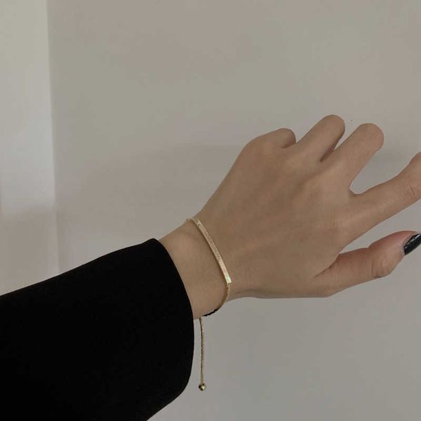 real gold electroplated geometric korean simple niche dign net red bracelet personality cool girl hand jewelry, Golden;silver
real gold electroplated geometric korean simple niche dign net red bracelet personality cool girl hand jewelry, Golden;silver