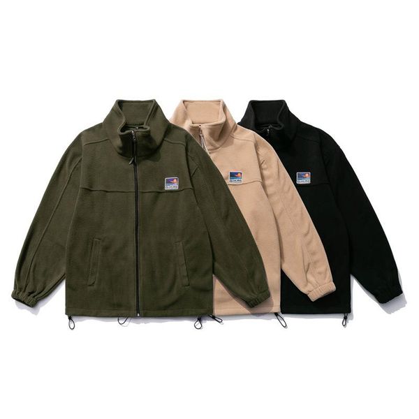 men's jackets college style jacket casual stand-up collar polar fleece thick stitching sweater winter couple clothes bomber coat, Black;brown
men's jackets college style jacket casual stand-up collar polar fleece thick stitching sweater winter couple clothes bomber coat, Black;brown
