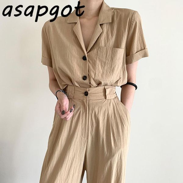 matching sets pants summer casual short sleeve turn down collar blouse single breasted high waist straight wide leg pant women's two p, White
matching sets pants summer casual short sleeve turn down collar blouse single breasted high waist straight wide leg pant women's two p, White