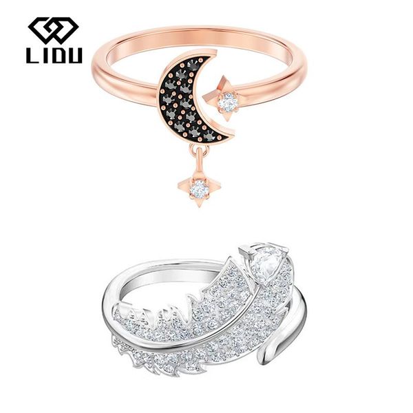 cluster rings lidu exquisite swa star and moon send gifts to friends of charge manufacturers wholesale, Golden;silver
cluster rings lidu exquisite swa star and moon send gifts to friends of charge manufacturers wholesale, Golden;silver