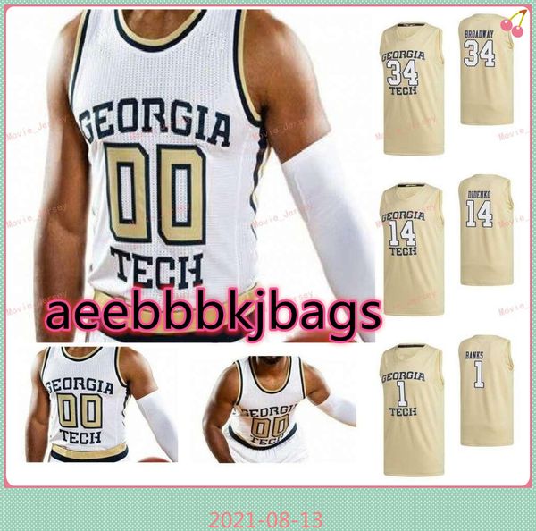 stitched custom 0 michael devoe 1 james banks iii jersey jose alvarado 11 bubba parham georgia tech yellow jackets men women youth, Black
stitched custom 0 michael devoe 1 james banks iii jersey jose alvarado 11 bubba parham georgia tech yellow jackets men women youth, Black
