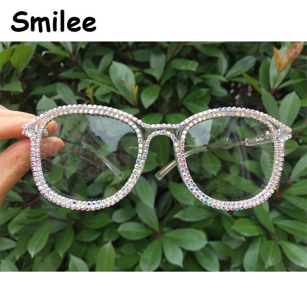 fashion sunglasses frames rhinestone oversized glasses women crystal eyewear with clear lenses eyeglasses large frame vintage, Black
fashion sunglasses frames rhinestone oversized glasses women crystal eyewear with clear lenses eyeglasses large frame vintage, Black