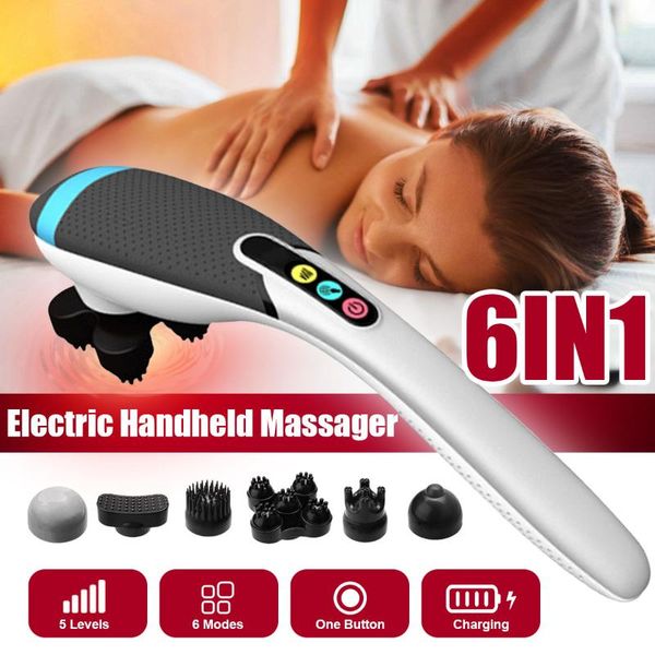 100-240v cordless handheld back massager 5 speeds 4 mode electric heat deep kneading tissue for full body pain relief massagers
100-240v cordless handheld back massager 5 speeds 4 mode electric heat deep kneading tissue for full body pain relief massagers