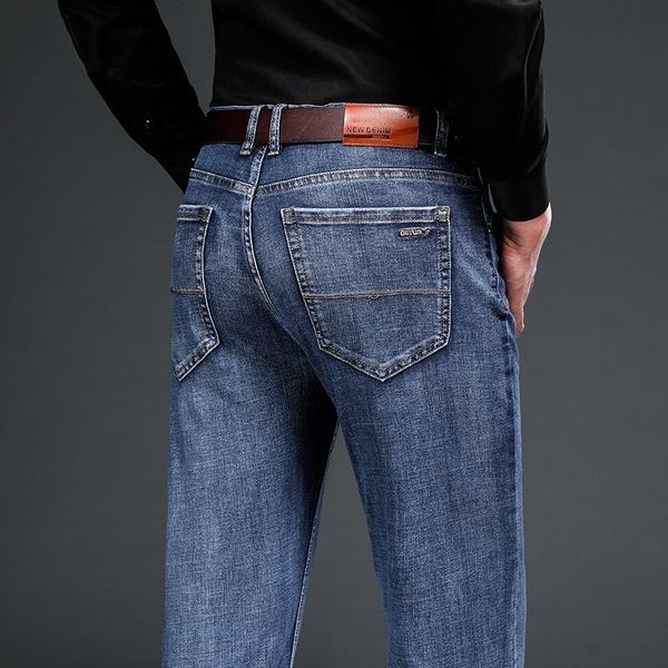 men's jeans 2021 spring men classic blue business casual regular straight denim pants male autumn brand cowboy trousers
men's jeans 2021 spring men classic blue business casual regular straight denim pants male autumn brand cowboy trousers