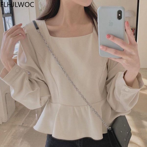 women's blouses & shirts cute sweet korea chic ruffles blusas s fashion women autumn fall design square neck white basic
women's blouses & shirts cute sweet korea chic ruffles blusas s fashion women autumn fall design square neck white basic
