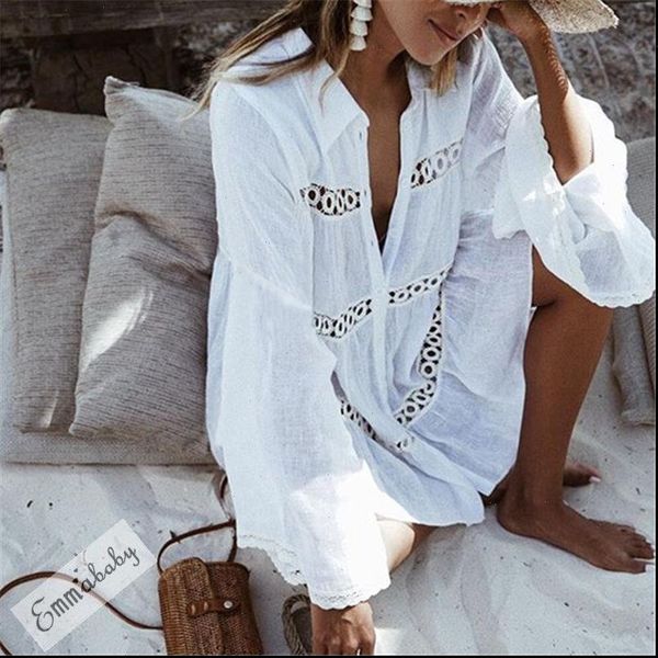 womens dress summer casual bikini cover up swimsuit beach women ladies bathing suit loose long sleeve ups, Black;gray
womens dress summer casual bikini cover up swimsuit beach women ladies bathing suit loose long sleeve ups, Black;gray