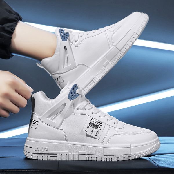 2021 autumn korean high sports board men's trend british versatile small white sho, Black
2021 autumn korean high sports board men's trend british versatile small white sho, Black