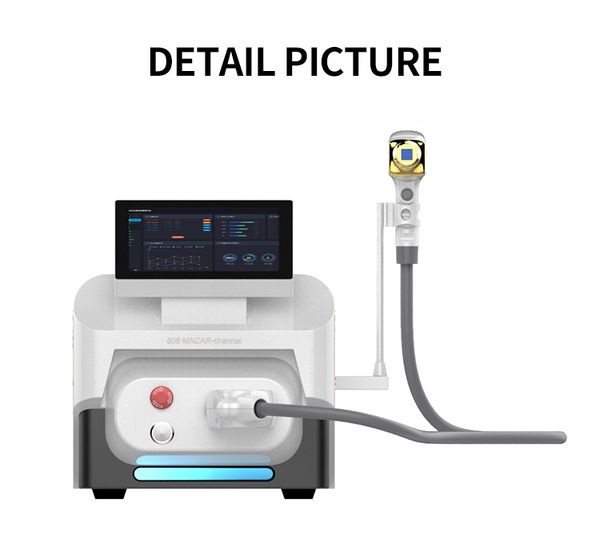 high-end hair remove machine 1064/755/808nm diode laser equipment epilator 50millions s painless remover dual refrigeration 600w, Black
high-end hair remove machine 1064/755/808nm diode laser equipment epilator 50millions s painless remover dual refrigeration 600w, Black