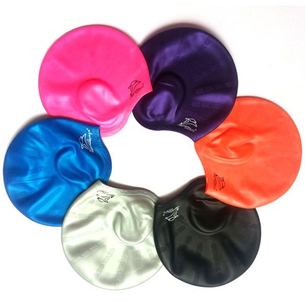 silicone ear protective swimming cap waterproof long hair large head swim hat support men women wear caps
silicone ear protective swimming cap waterproof long hair large head swim hat support men women wear caps
