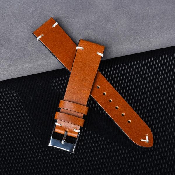 watch bands vintage genuine leather straps oil wax oily discoloration cowhide watchband 20mm 22mm business watches band, Black;brown
watch bands vintage genuine leather straps oil wax oily discoloration cowhide watchband 20mm 22mm business watches band, Black;brown
