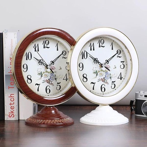 desk & table clocks creative bedroom living room large clock simple office deskseat european retro silent home decoration
desk & table clocks creative bedroom living room large clock simple office deskseat european retro silent home decoration