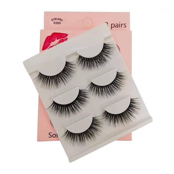 3 pairs 3d mink false eyelashes natural hair long lashes fluffy makeupfake volume lash dramatic1
3 pairs 3d mink false eyelashes natural hair long lashes fluffy makeupfake volume lash dramatic1