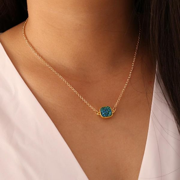 pendant necklaces frosted luminous semi-precious stone necklace for women creative clavicle chain, Silver
pendant necklaces frosted luminous semi-precious stone necklace for women creative clavicle chain, Silver