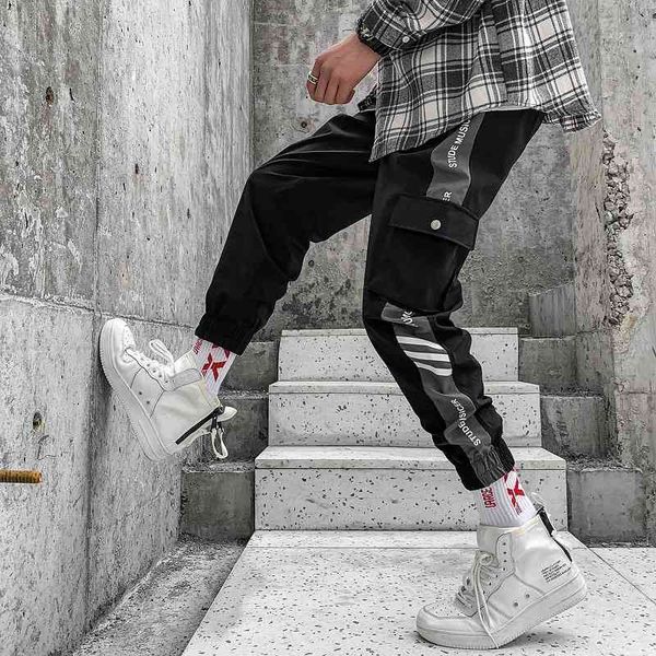 men's pants hip hop men fashion pantalones hombre kpop casual cargo skinny sweatpants joggers modis streetwear trousers harajuku etsm, Black
men's pants hip hop men fashion pantalones hombre kpop casual cargo skinny sweatpants joggers modis streetwear trousers harajuku etsm, Black