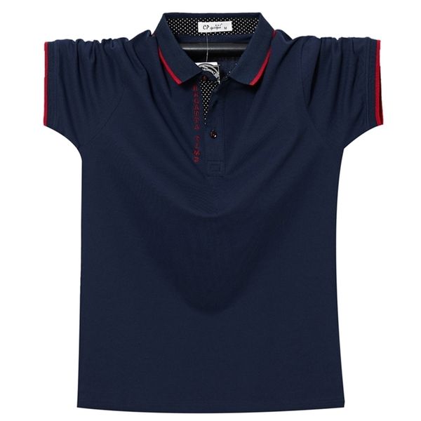 men polo shirt summer breathable cotton letter embroidery men short tees polo business casual polo shirt men 6xl plus size 210329, White;black
men polo shirt summer breathable cotton letter embroidery men short tees polo business casual polo shirt men 6xl plus size 210329, White;black