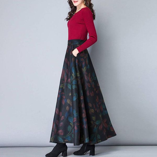autumn winter high waist women's large size skirt plaid swing woman skirts mujer faldas saias mulher, Black
autumn winter high waist women's large size skirt plaid swing woman skirts mujer faldas saias mulher, Black