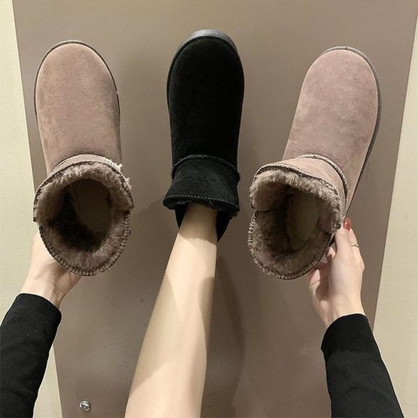 boots winter women snow for female plus velvet warm shoes ladies flock slip on footwear botas mujer platform comfort, Black
boots winter women snow for female plus velvet warm shoes ladies flock slip on footwear botas mujer platform comfort, Black