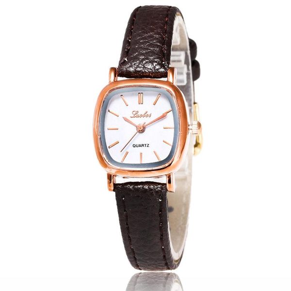 wristwatches women watches female small dial fashion casual quartz for ladies leather band brown black retro wristwatch vintage colck, Slivery;brown
wristwatches women watches female small dial fashion casual quartz for ladies leather band brown black retro wristwatch vintage colck, Slivery;brown