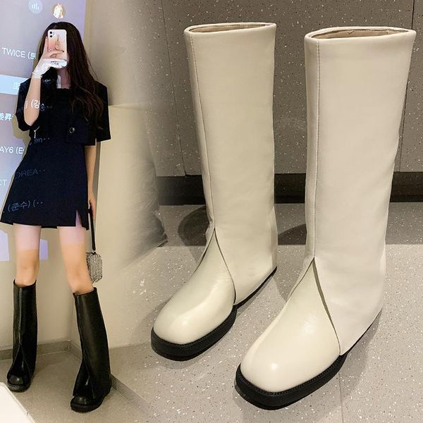 boots flat knee hight women soiid fashion riding slim leg 2021 autumn female shoes leather high, Black
boots flat knee hight women soiid fashion riding slim leg 2021 autumn female shoes leather high, Black