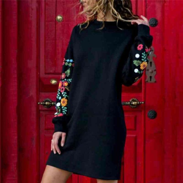 autumn winter long sleeved womens dress sweater loose o neck warm printing black straight sweatshirt casual party, Black;gray
autumn winter long sleeved womens dress sweater loose o neck warm printing black straight sweatshirt casual party, Black;gray