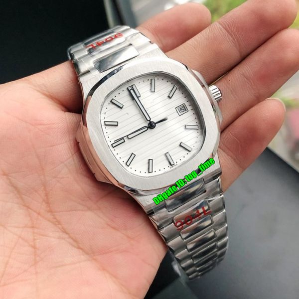 17 styles watches 40mm nautilus 5711/1a-011 miyota 8215 automatic mens watch white dial stainless steel bracelet gents sports wristwatches, Slivery;brown
17 styles watches 40mm nautilus 5711/1a-011 miyota 8215 automatic mens watch white dial stainless steel bracelet gents sports wristwatches, Slivery;brown