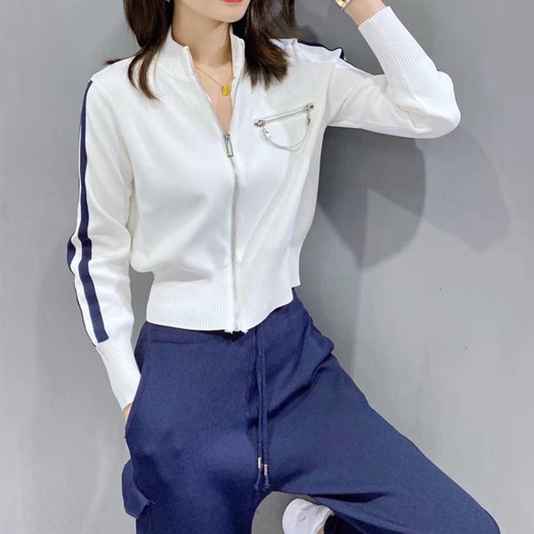 women's tracksuits casual slim long sleeve knitted 2 piece tracksuit women stripe zipper short cardigan solid sweatpants female fa, Gray
women's tracksuits casual slim long sleeve knitted 2 piece tracksuit women stripe zipper short cardigan solid sweatpants female fa, Gray